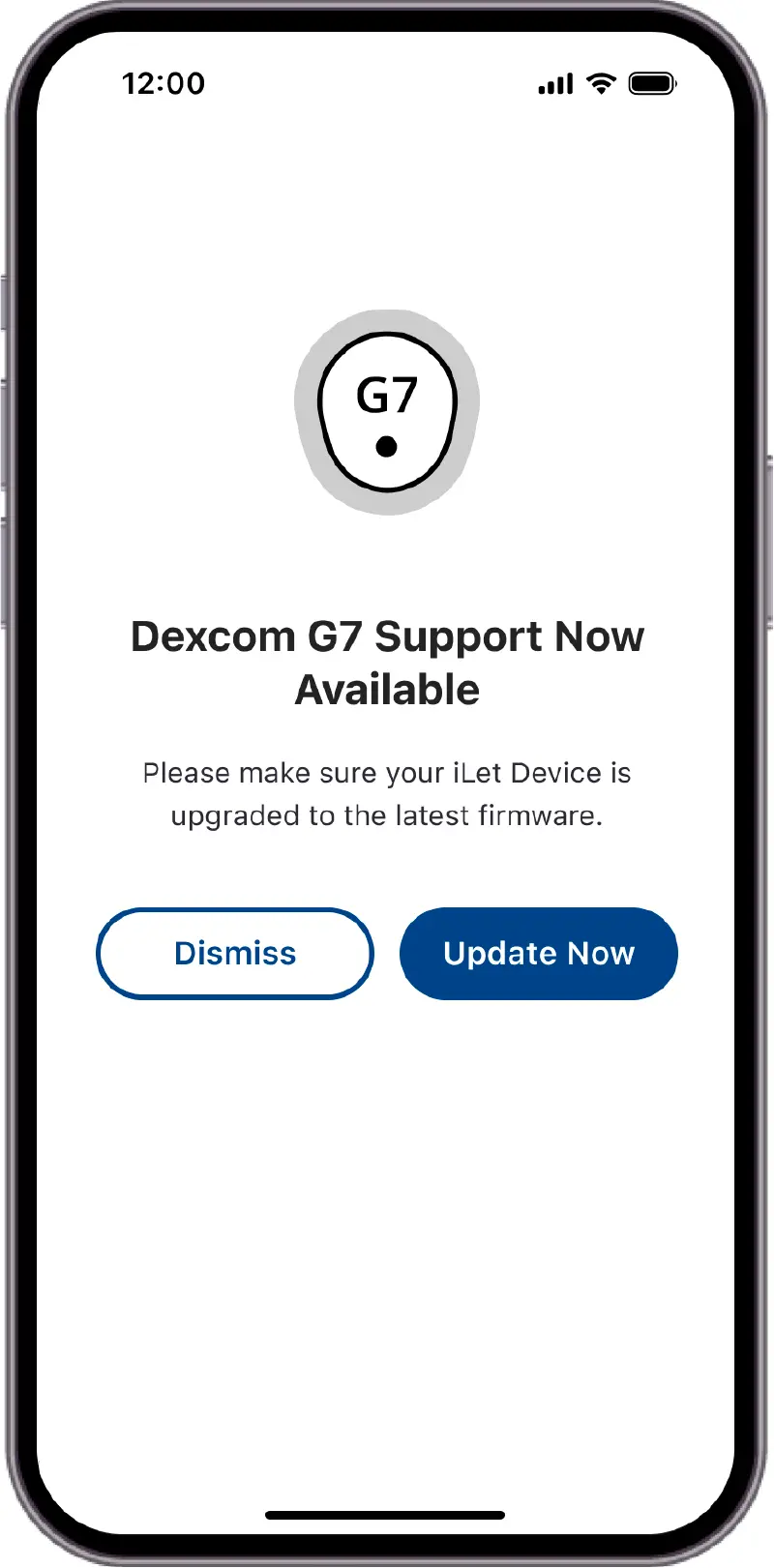 app not up to date